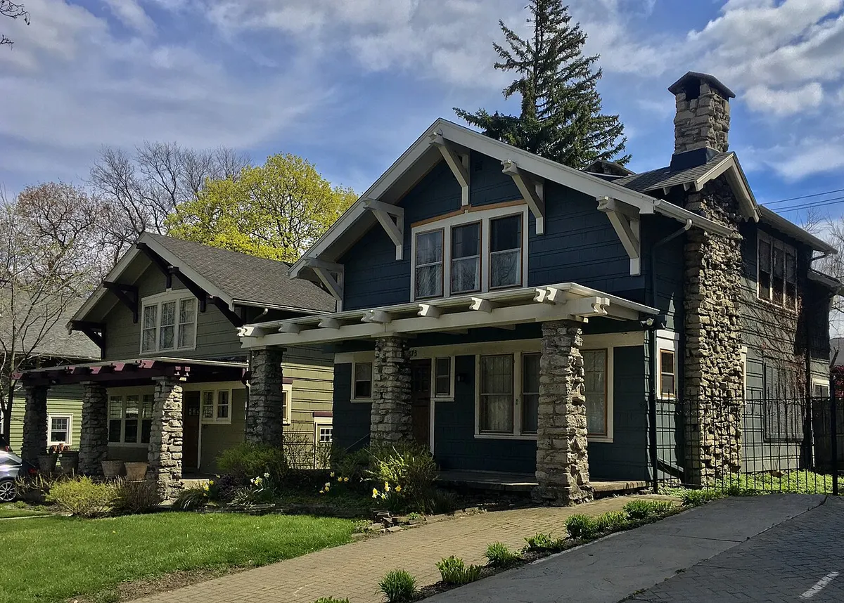 Single family house exterior, the kind of home a standby generator is sized to power