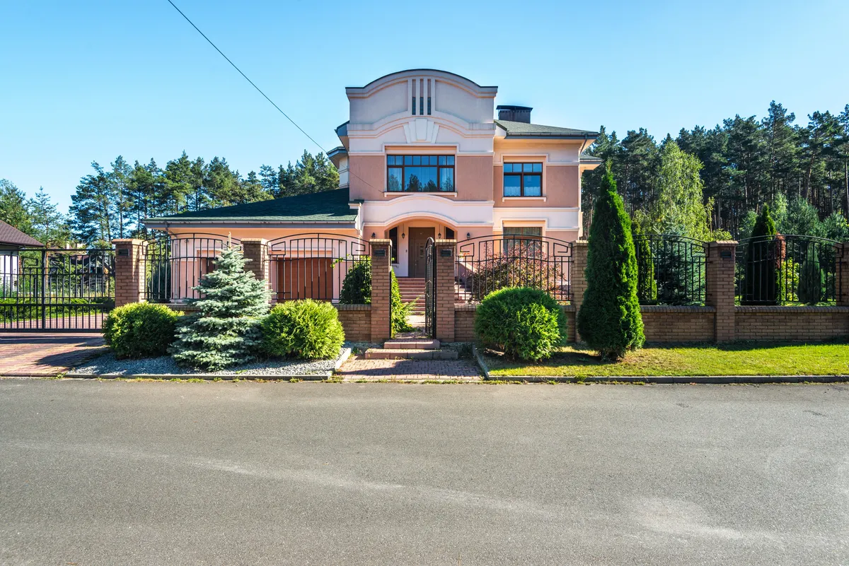 Upscale North Shore area home exterior, illustrating the home value a whole house generator can add